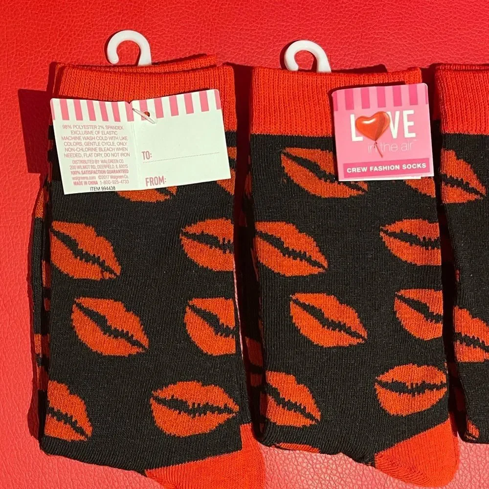 Crew fashion socks